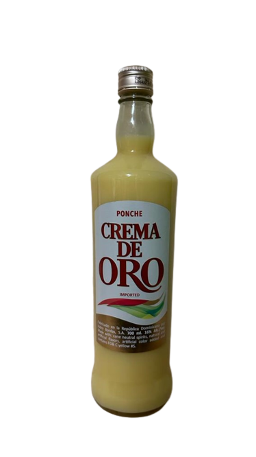 Ponche Crema De Oro 750 ml